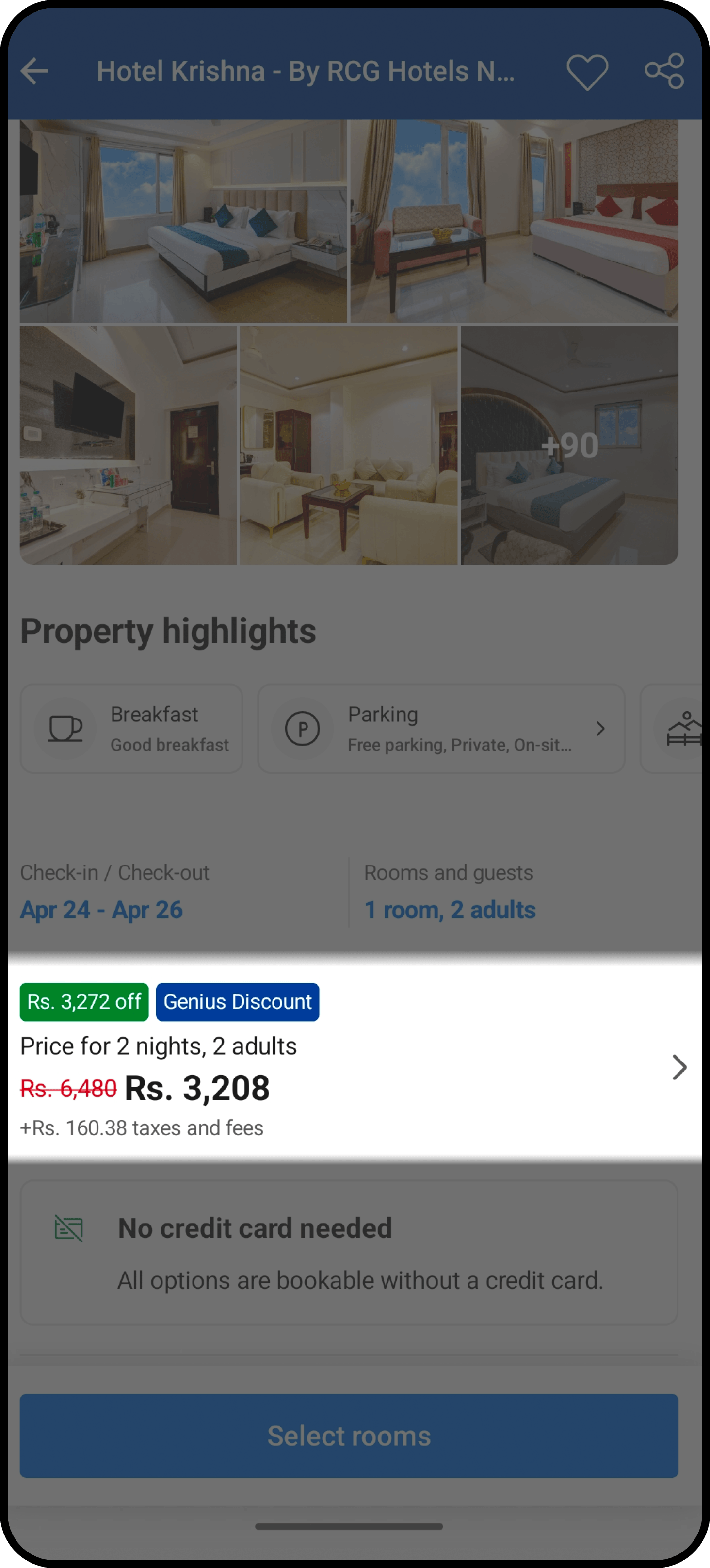 Booking.com Exclusive Pricing Highlights